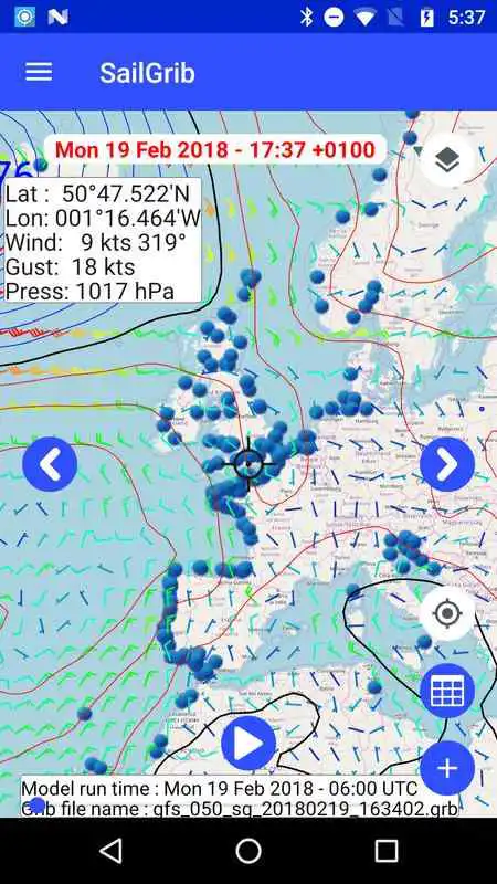 Play Marine Weather | SailGrib Free